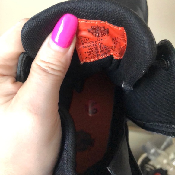 Harley-Davidson® Women's Hamlyn 6-Inch Black Motorcycle Riding Boots - Picture 8 of 10